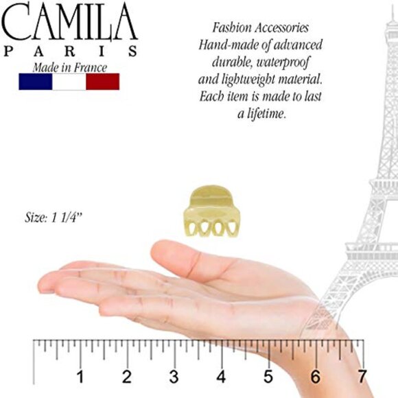 French Hair Claw Clips Set Strong Hold No Slip Grip Luxury Accessories main image 4